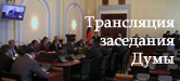 Трансляция заседания Думы
